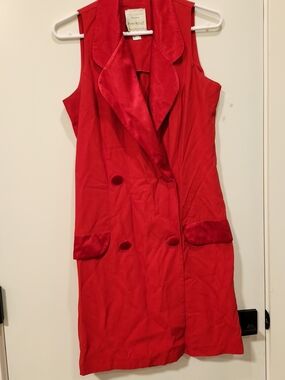 Joseph Ribkoff Red Dress with Branded Label